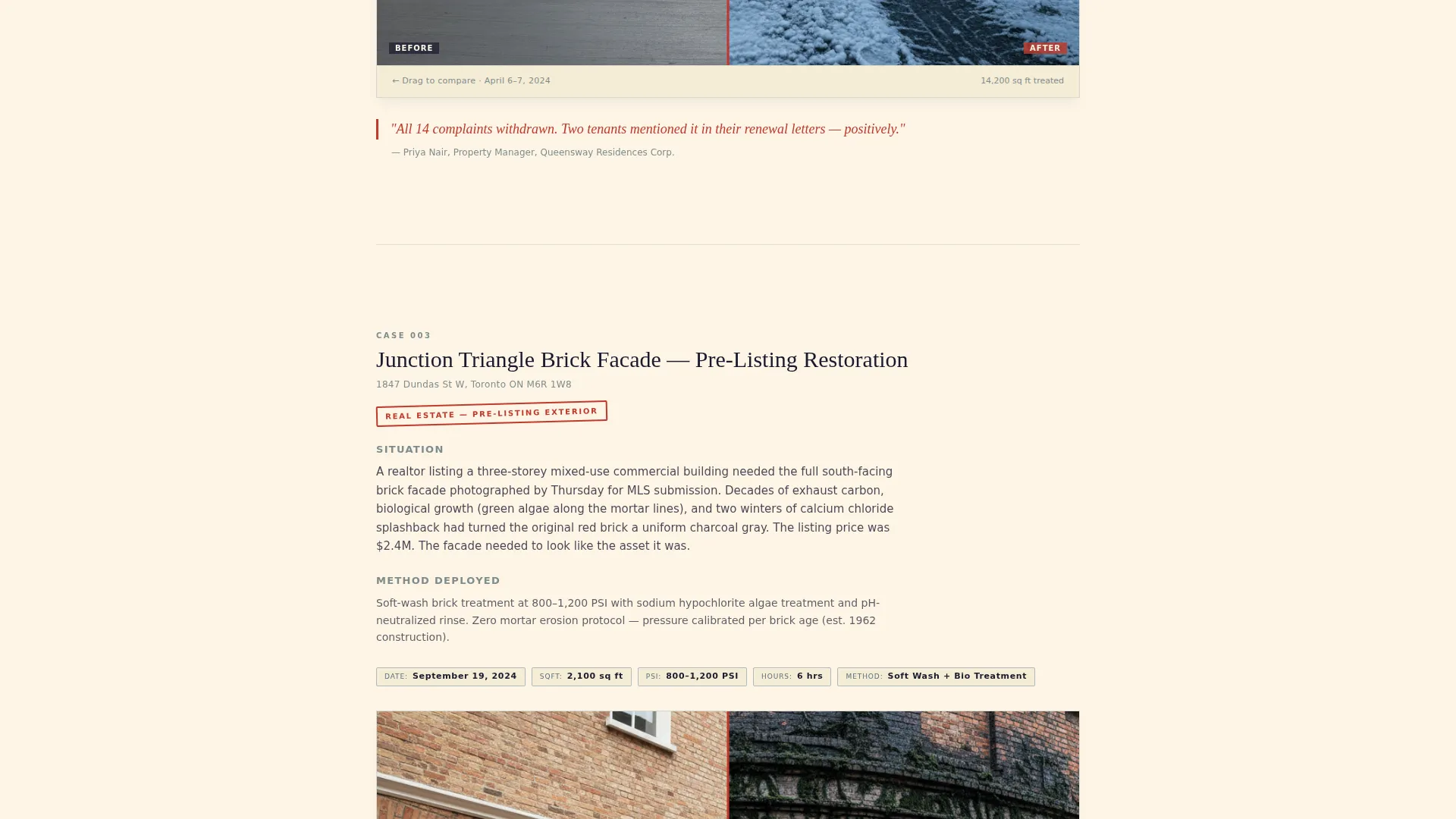 Elite Pressure Washing | Free Website Template | Rocket