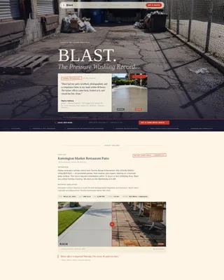 Elite Pressure Washing | Free Website Template | Rocket