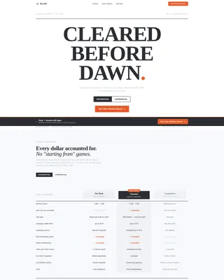 Transparent Snowremoval | Free Website Template | Rocket