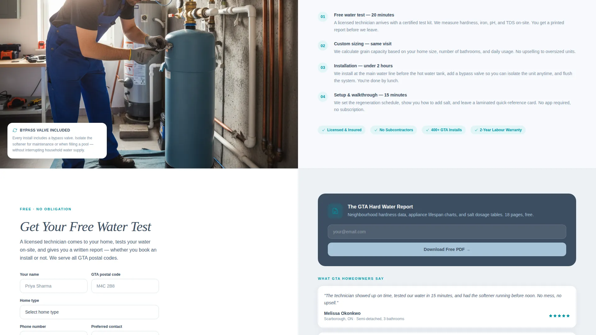Trusted Plumbing | Free Website Template | Rocket