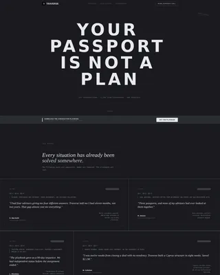Travel Consulting Reviews Website Template