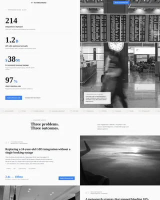 Travel Consulting Pricing Website Template