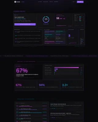 Regulatory Compliance Landing Page Template