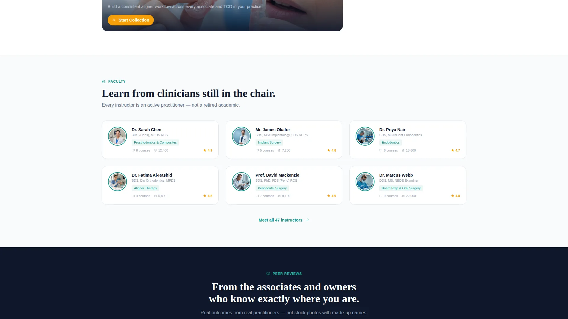 Dental Digital Presence Professional Website Template