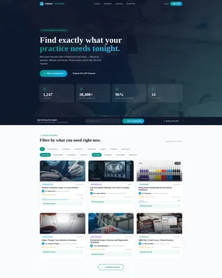 Dental Digital Presence Professional Website Template