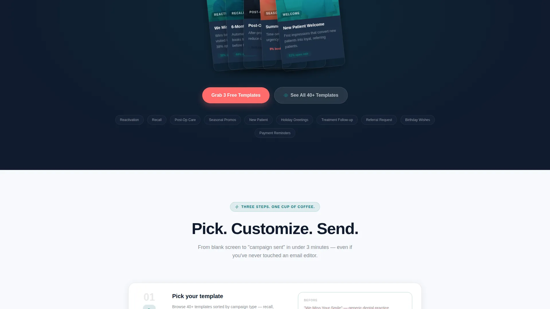 Specialist Dental Digital Presence Professional Website Template
