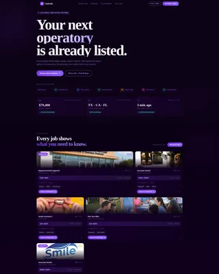 Specialist Dental Digital Presence Careers & Recruitment Website Template