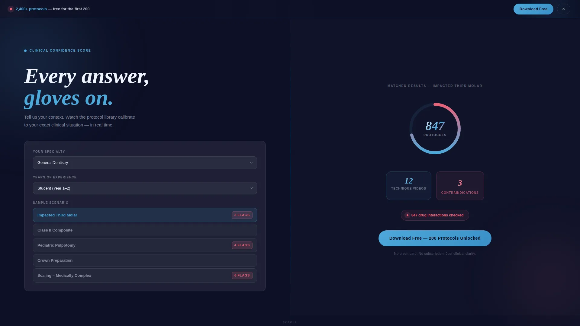 Dental Digital Presence Cost Estimator Website Template