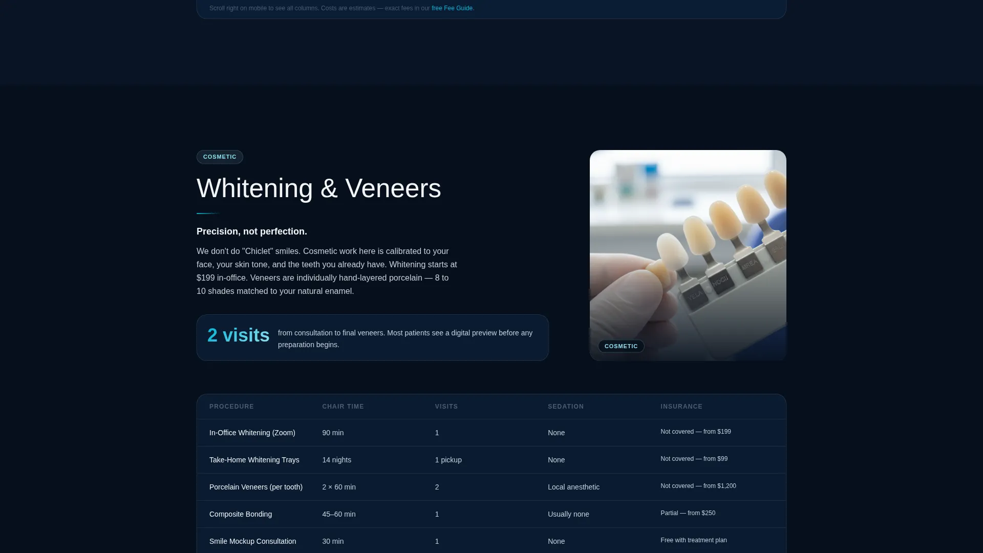 Specialist Dental Digital Presence Appointment Booking Website Template