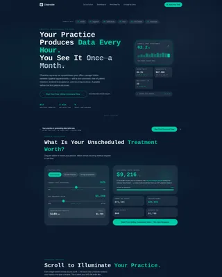 Specialist Dental Digital Presence Cost Estimator Website Template
