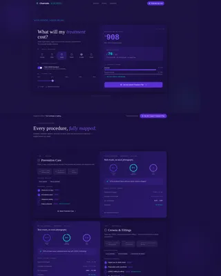Dental Treatment Cost Estimator Website Template