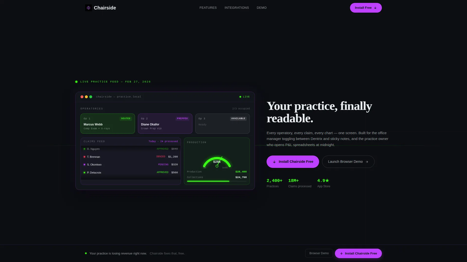 Software & SaaS Professional Website Template