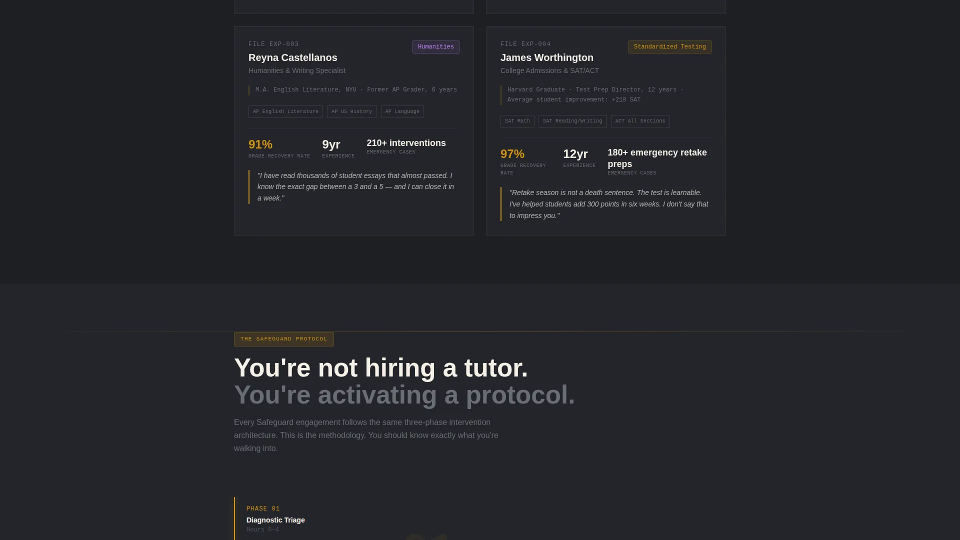 Tutoring Center Marketing Professional Website Template