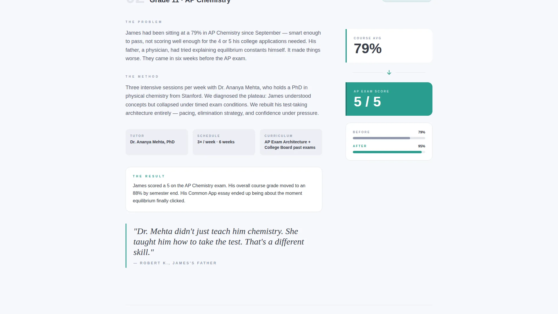 Tutoring Center Marketing Booking Website Template