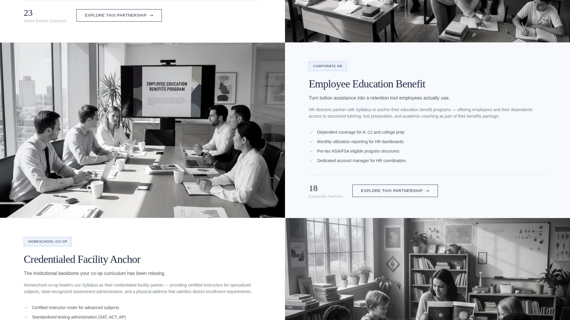 Tutoring Center Marketing Directory Website Template