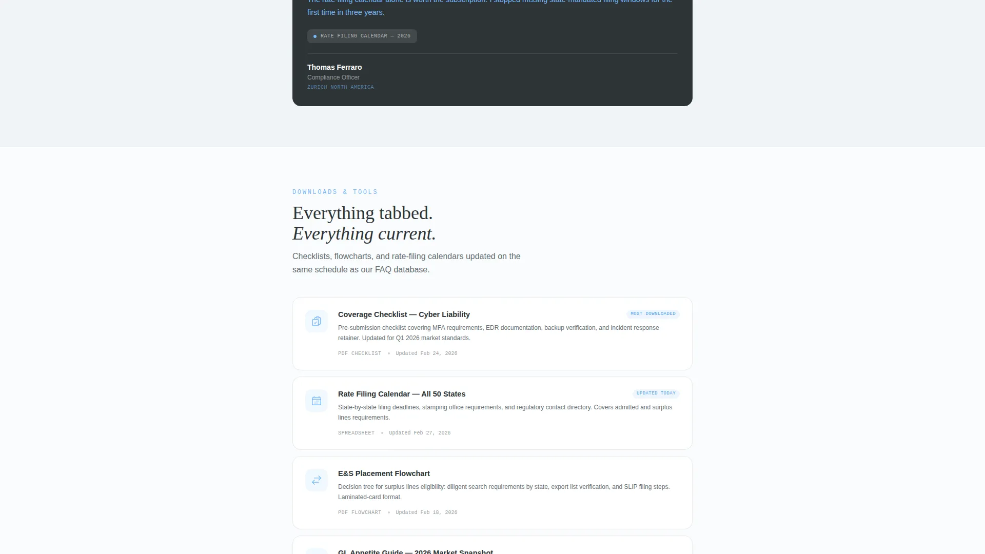 Underwriter Booking Website Template