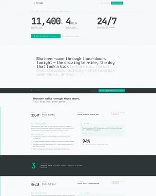 Veterinary Clinic Marketing Professional Website Template