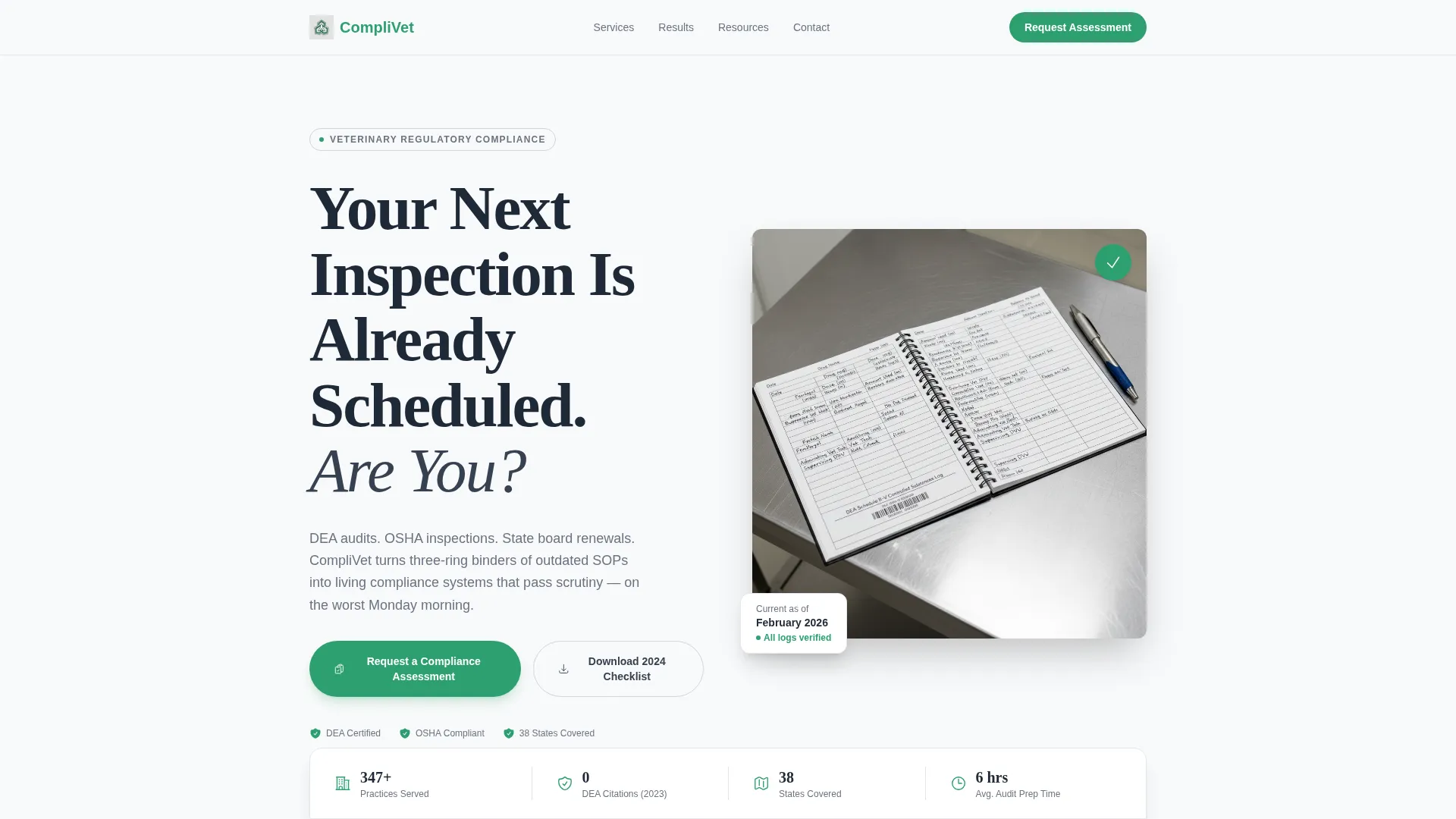 Veterinary Consulting Reviews Website Template
