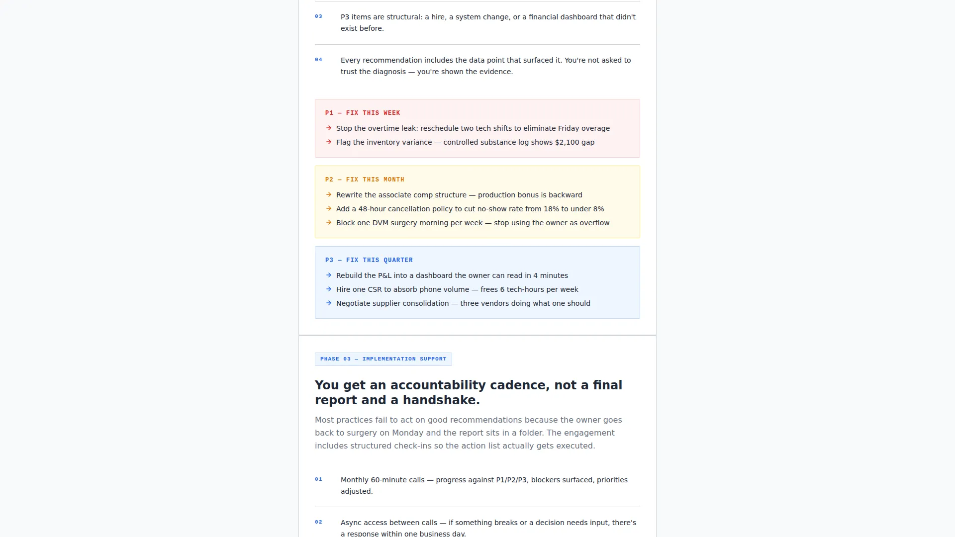 Veterinary Consulting Professional Website Template