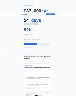 Veterinary Consulting Professional Website Template