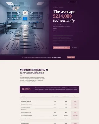 Veterinary Consulting Blog Website Template