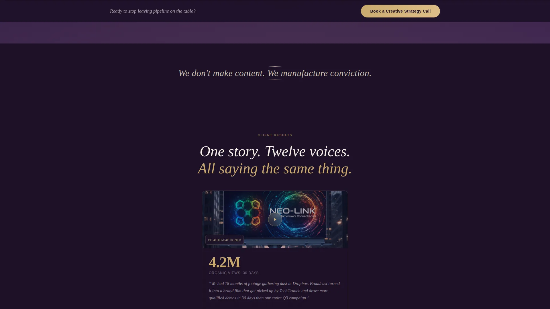 Marketing & Advertising Agency Booking Website Template