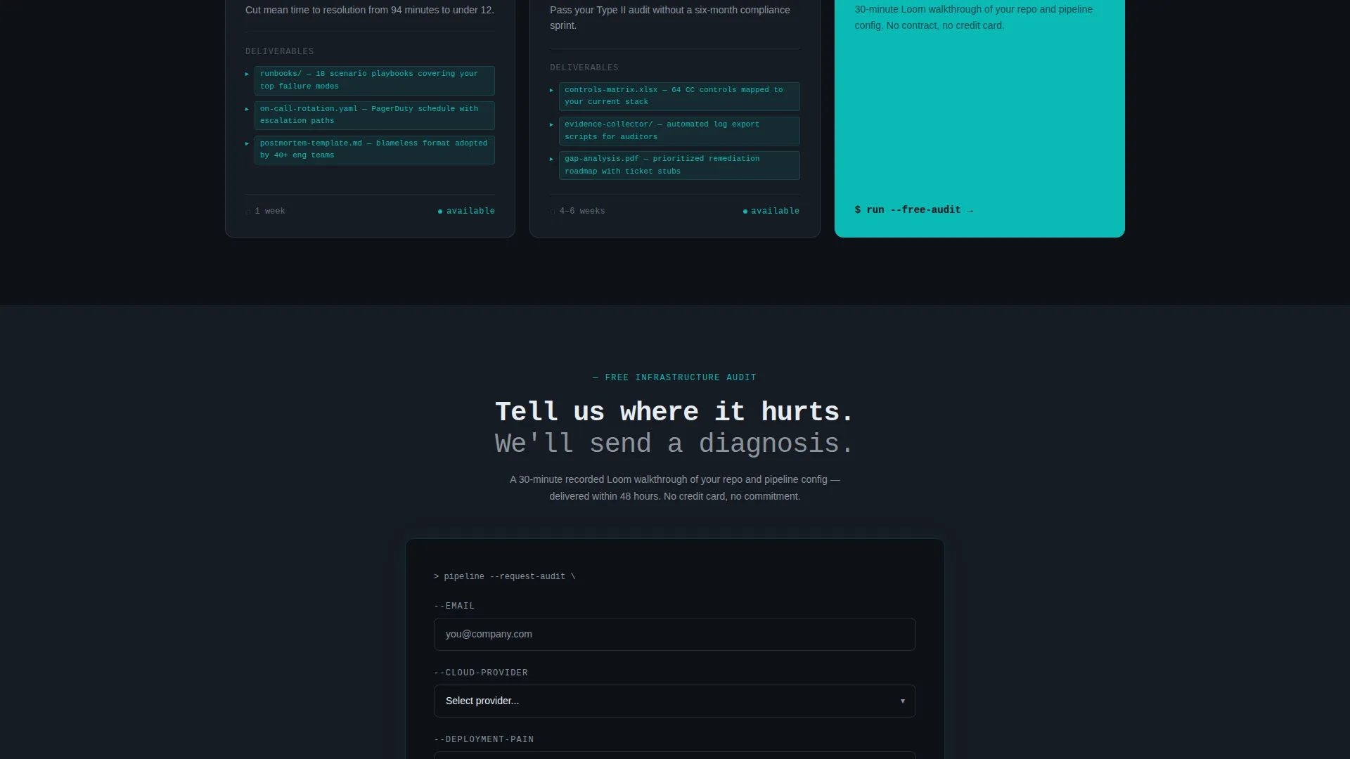 Robust DevOps Landing Page Template
