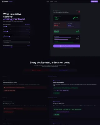 DevSecOps Consulting Landing Page Template