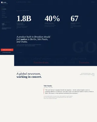 Translation & Localization Blog Website Template