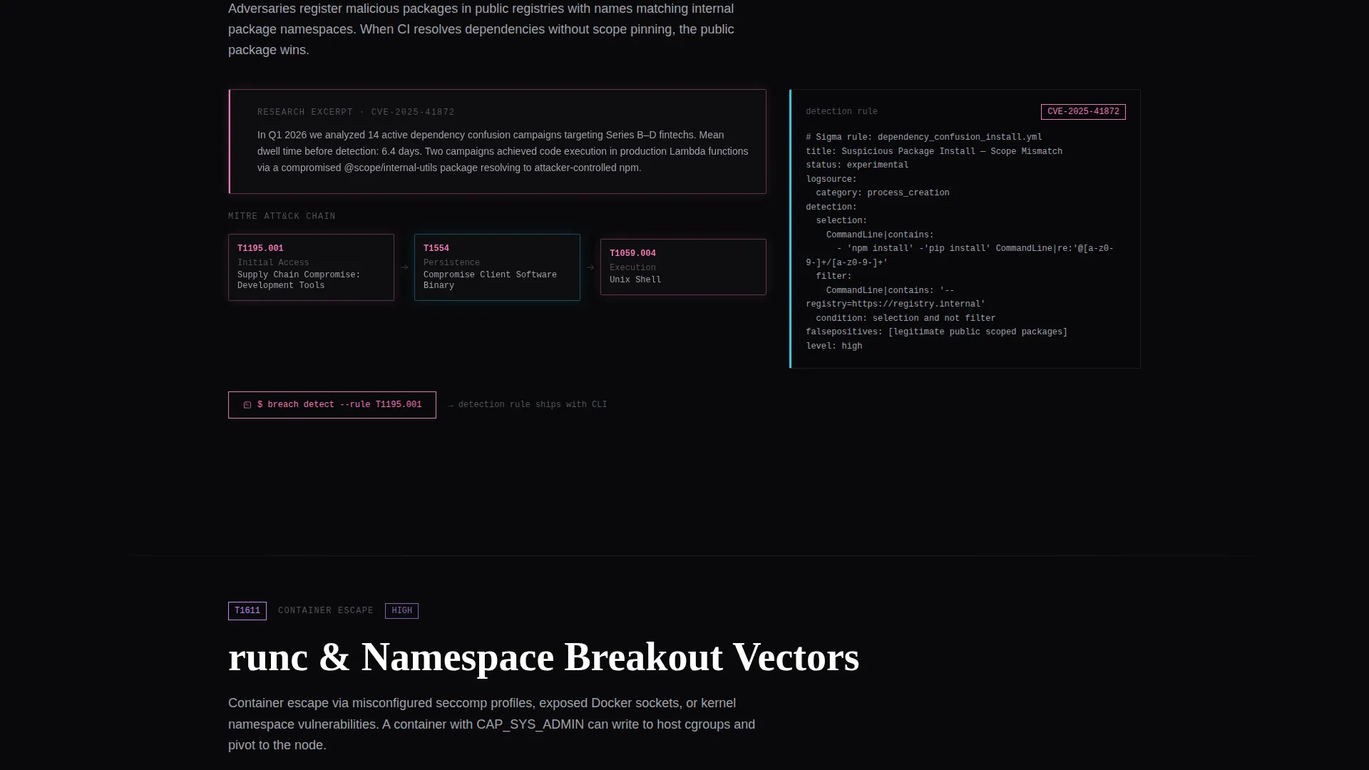 Bold Brutalist DevSecOps Research Lab Landing Page