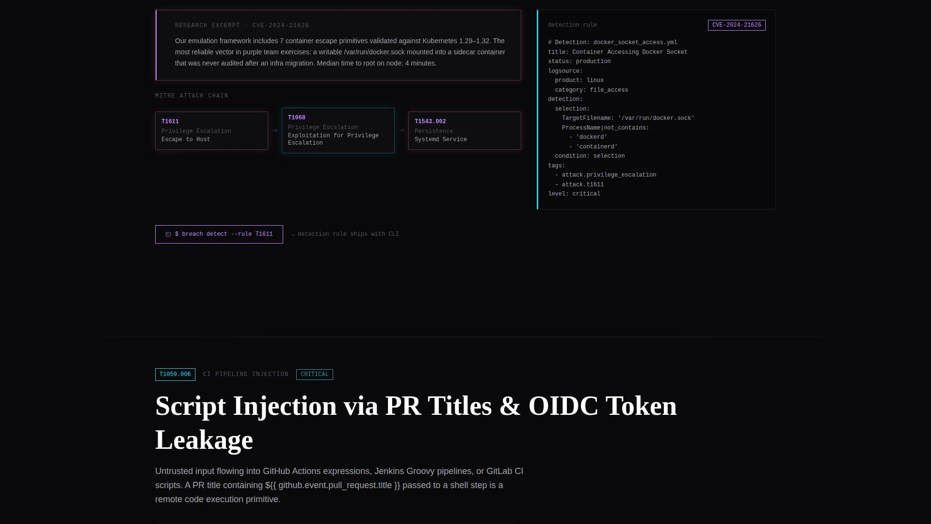 Bold Brutalist DevSecOps Research Lab Landing Page