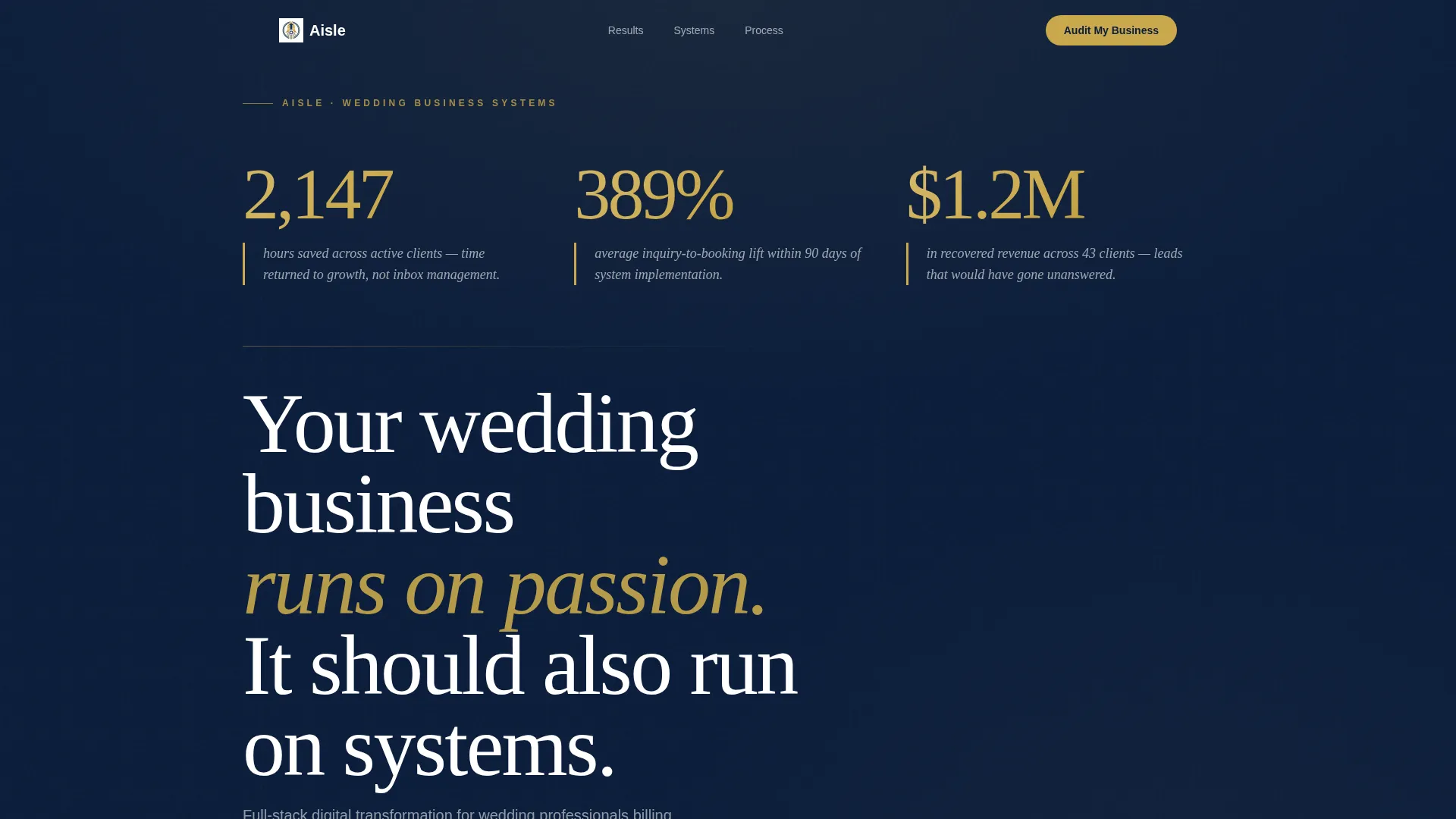 Wedding Consulting Specialist Professional Website Template