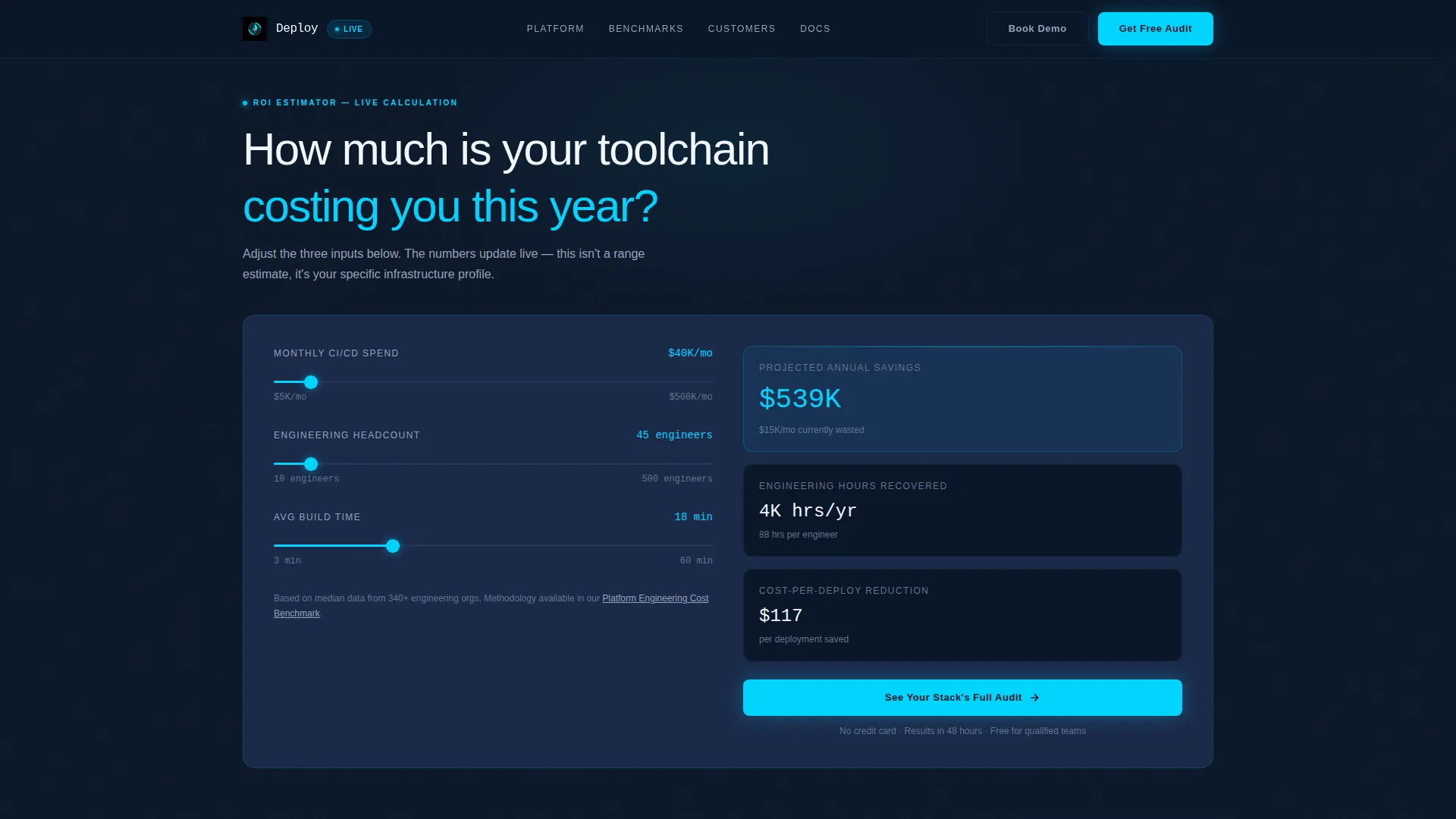 DevTools Integration Landing Page Template