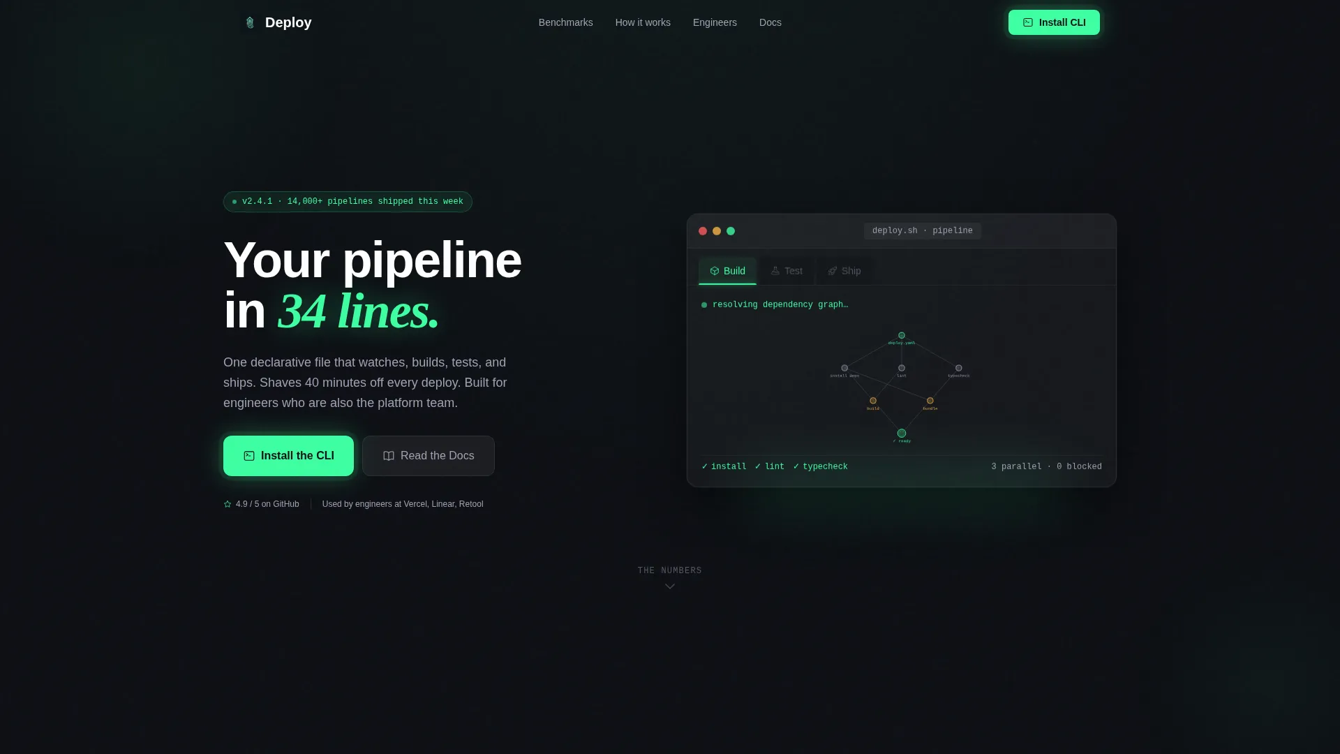 DevTools Automation Landing Page Template