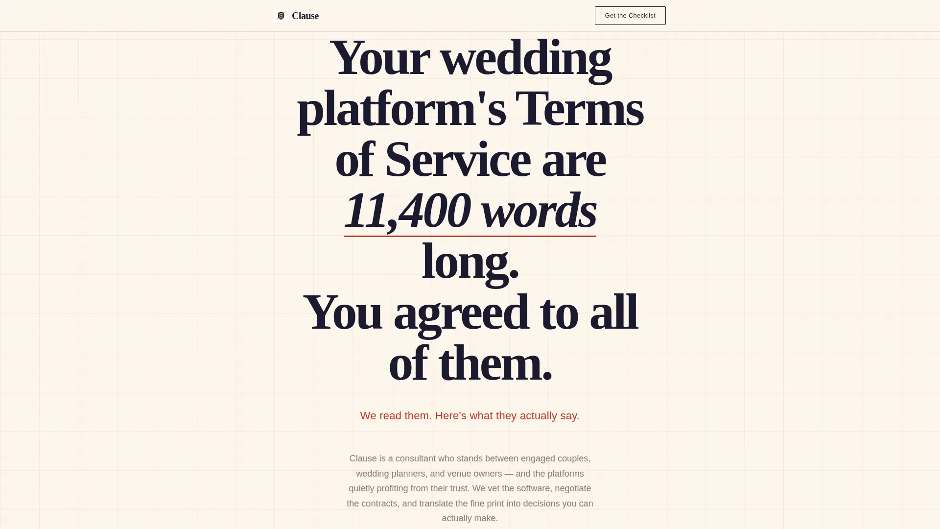 Wedding Consulting Professional Website Template