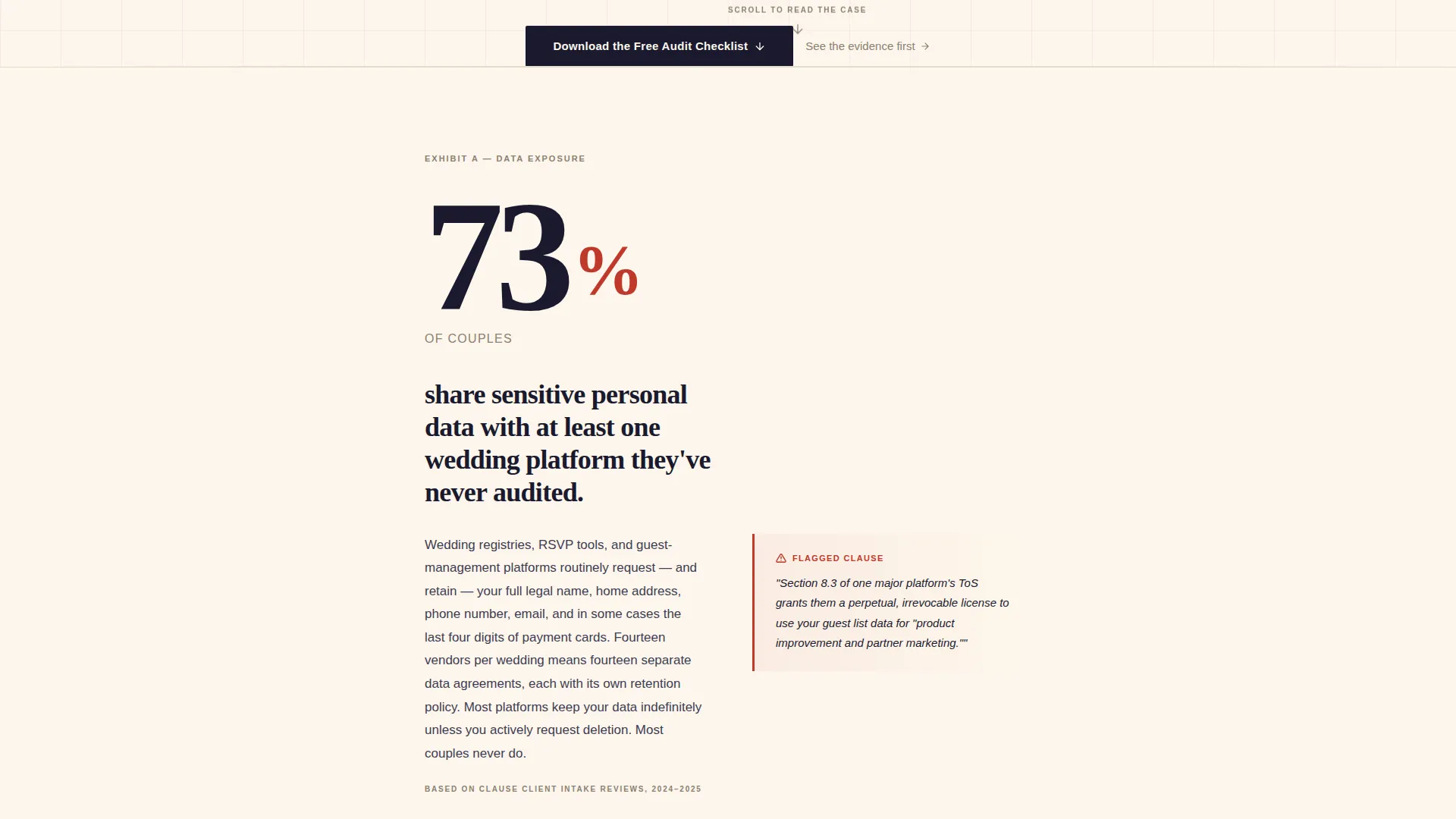 Wedding Consulting Professional Website Template