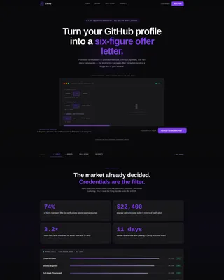 Powerful Developer | Free Website Template | Rocket