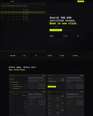Luxury Diamond Landing Page Template