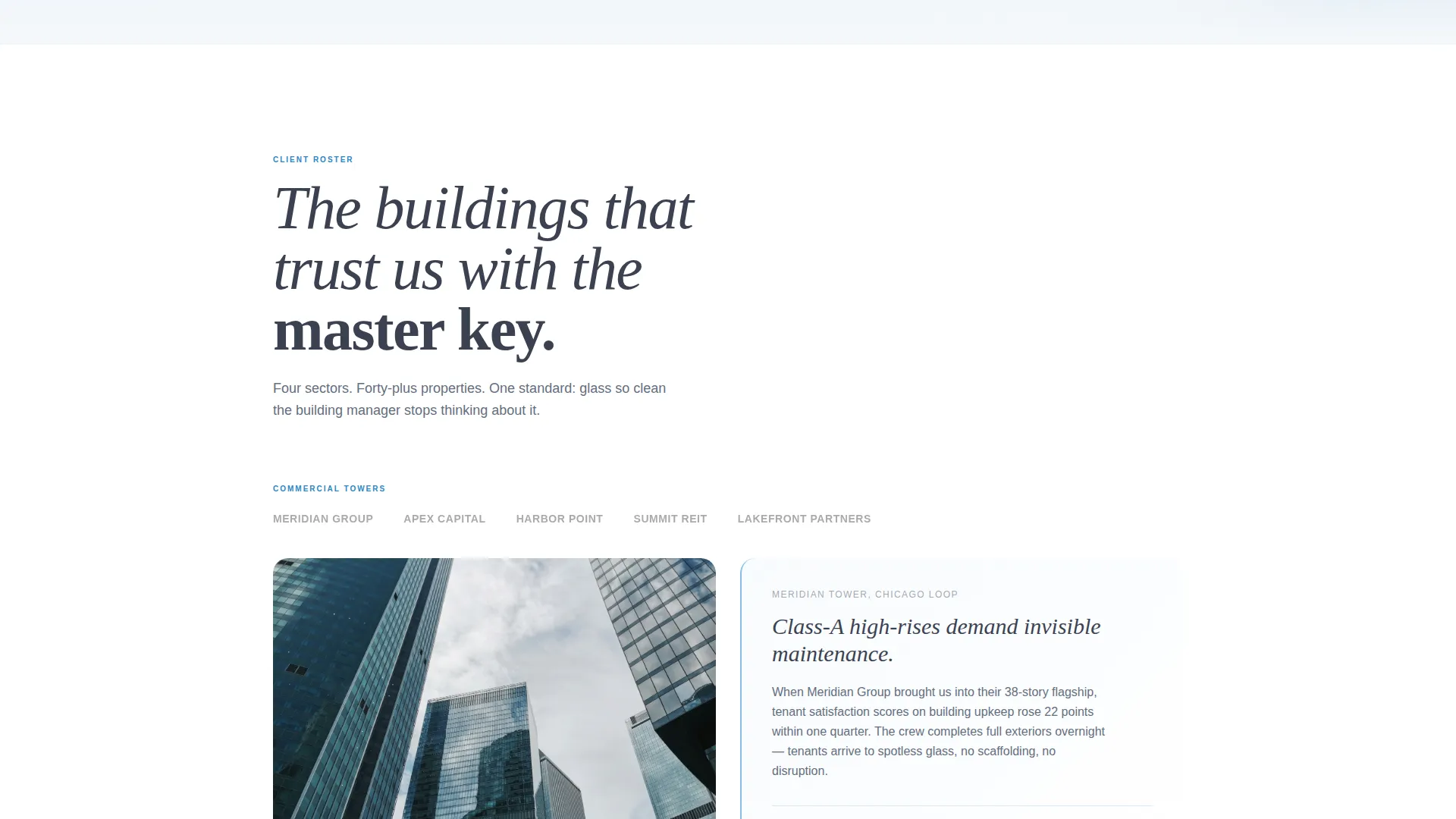 Window Cleaner Marketing Reviews Website Template