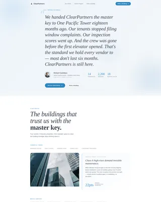 Window Cleaner Marketing Reviews Website Template