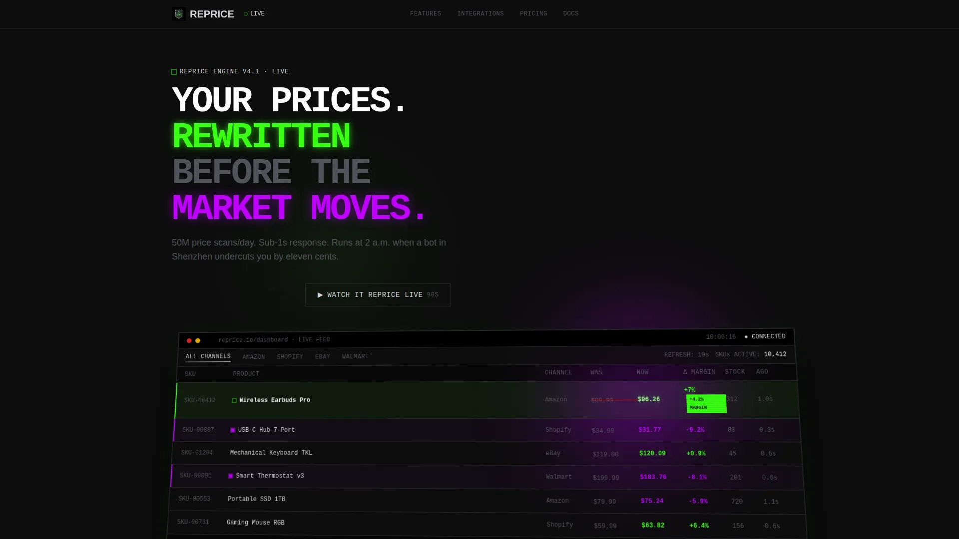 Premium Pricing Landing Page Template