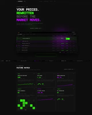 Premium Pricing Landing Page Template