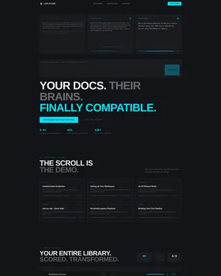 Dyslexia-Friendly Documentation Landing Page Template