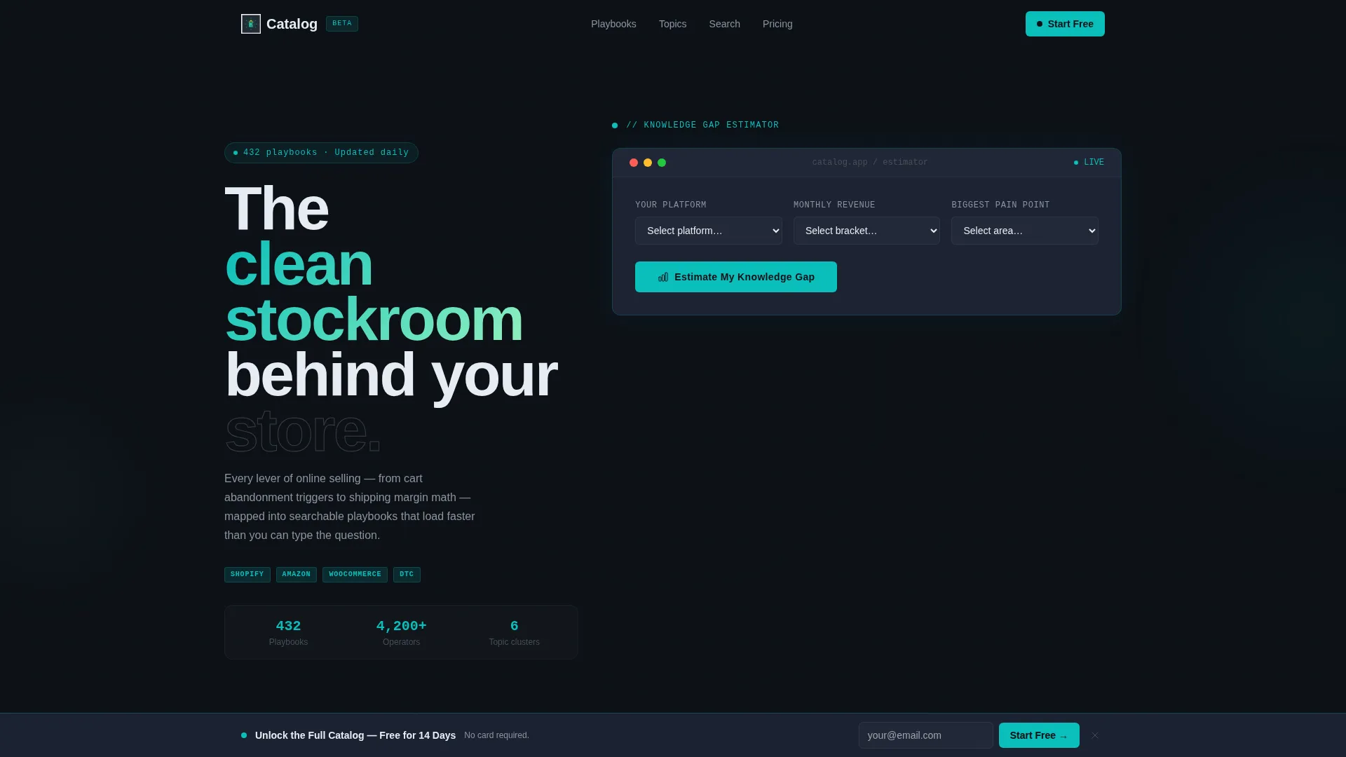 Ecommerce Landing Page Template