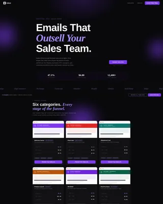 E-Commerce Promotional Email Landing Page Template