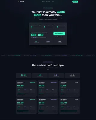 E-Commerce Re-Engagement Email Landing Page Template