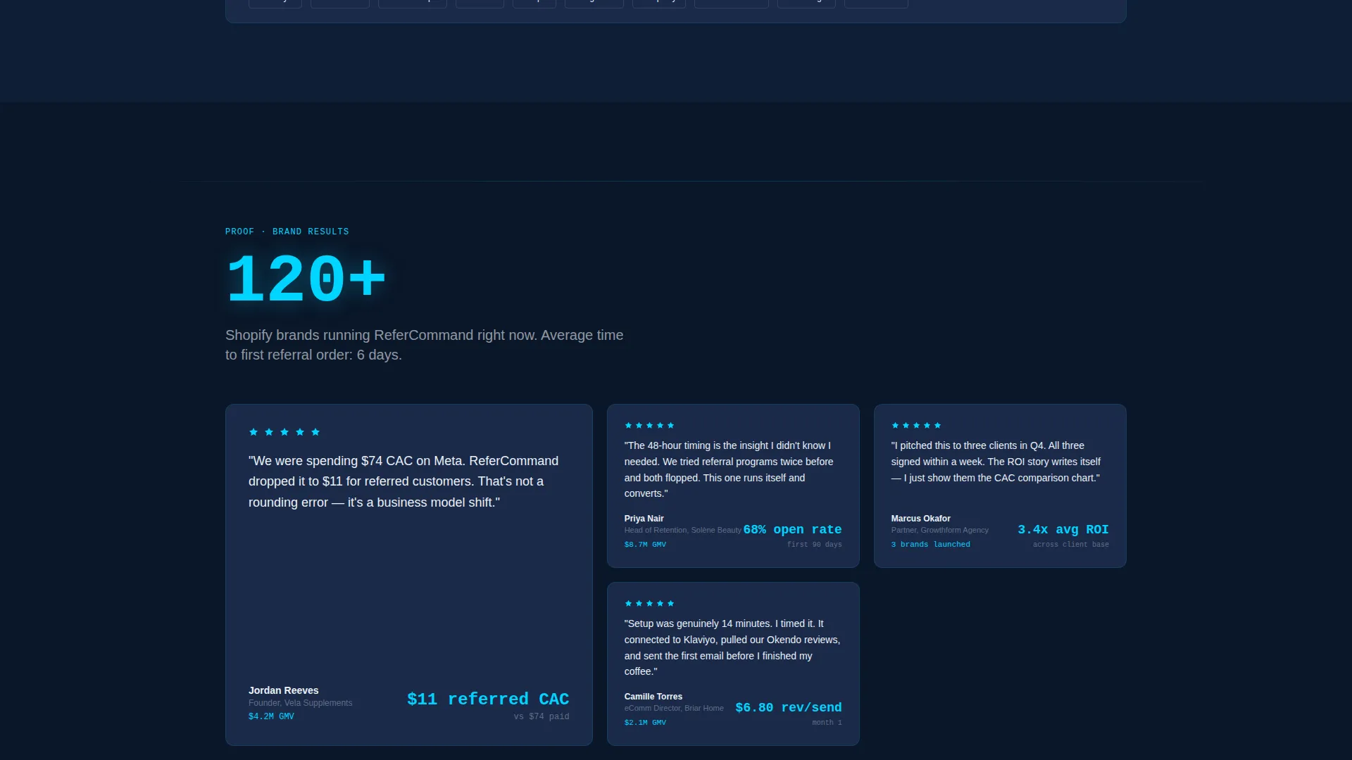 High-Converting Referral Landing Page Template