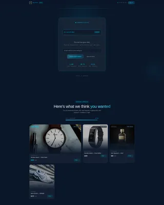E-Commerce 404 Error Recovery & Shop Redirect Website Template