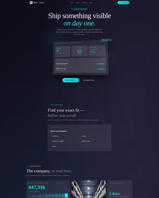 E-Commerce Company Careers & Talent Recruitment Website Template
