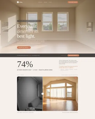 Affordable Housing Real Estate Pricing Website Template